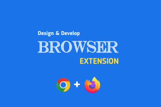 design and develop chrome extension