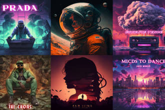 professionally design your album cover or music artwork