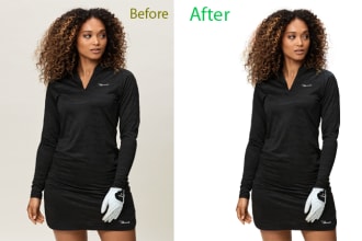 photo editing,do background removal,  hair masking, cut out images