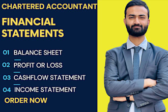 prepare financial statements, profit and loss, income statement, cashflow