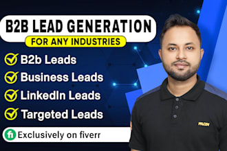 provide targeted b2b lead generation for any industries