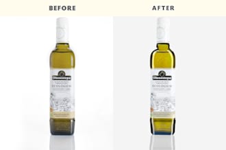 do ecommerce product photo editing, photoshop retouching