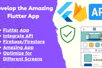 develop amazing mobile apps using flutter and firebase
