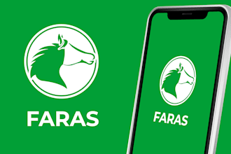 design a very professional and modern app logo