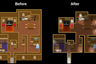 create shadows and lights for your rpg maker map