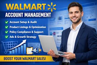 professionally manage your walmart seller account