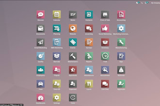 setup your environment and develop your app web  I will implement all your need
