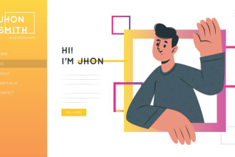 create portfolio website and deploy with 100usd credits free