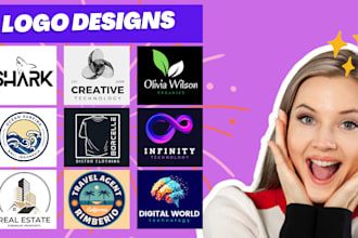 creative logo design , unique, professional, and eyecatching