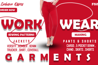 make digital sewing pattern of your any kind of garments