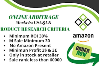 be your amazon fba product for online arbitrage researchers UK and USA