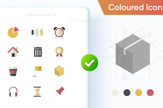 create a premium icon pack for your app or website any style