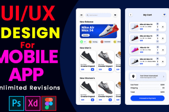 create online shopping, ecommerce, shoes selling app website