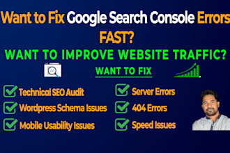 fix google search console, indexing issues, technical SEO