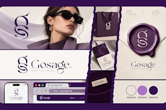 design a clothing brand identity logo