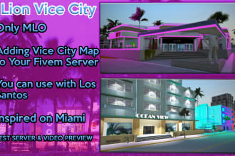 add vice city map to your fivem server