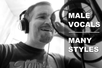be your pro male singer for country, rock, and pop