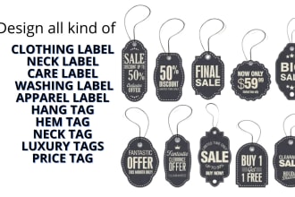 do luxury hang tag  neck price tag clothing care wash label