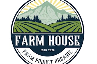 do make an modern farm logo