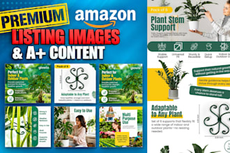 design amazon listing images and premium aplus content