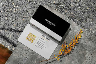 design a beautiful visiting card for your business