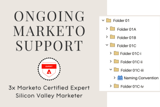provide ongoing marketo support