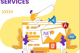 design the database and develop restful web apis