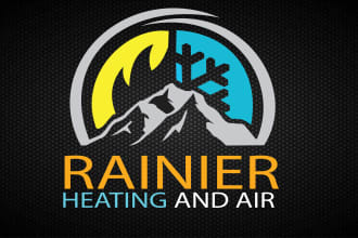 design hvac plumbing heating air conditioning oil and gas logo electrical solar