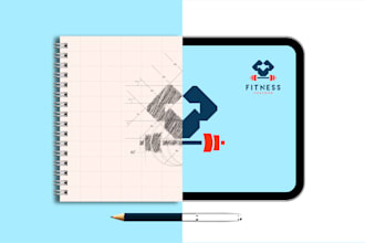 create a clean, minimalist logo and branding