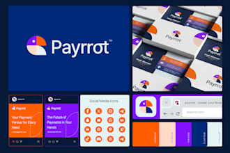 design a new logo and branding kit for you