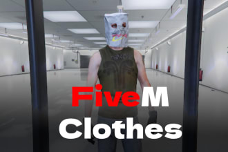 add custom clothing on your fivem ped