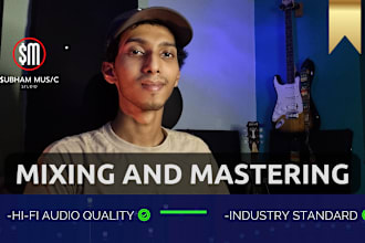 mix and master your tracks as an audio engineer, rap, metal, mix vocals