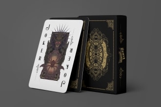 design unique playing cards, custom cards