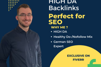 build high DR quality SEO backlinks with link building