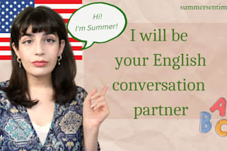 be your english conversation partner