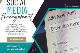 creatively manage your social media website page as your expert digital marketer