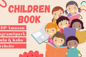 format children book for amazon and ingramspark