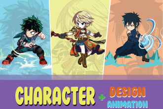 create stunning 2d game character
