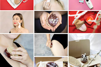 shoot product photographs and lifestyle photography and video with female models