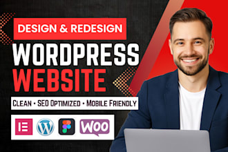 revamp or redesign wordpress website with full development support