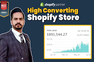build shopify dropshipping store or shopify dropshipping website