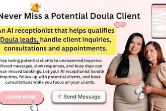 generate doula leads parenting website, postpartum doula, newborn care website