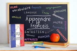 teach you french in a fun and interactive way on zoom