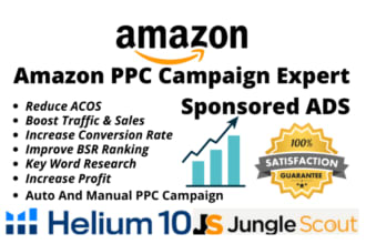 be your professional amazon virtual assistant and PPC expert