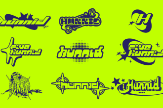 design y2k style logo streetwear for your brand