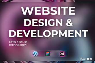 design wordpress landing page for nft, crypto, modern store with modern UI