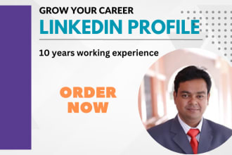 create professionally linkedin profile for you