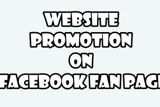 share your website with my 300,000 Facebook Fans and Group Members