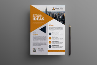 do professional corporate business flyer design