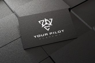 create a modern minimalist logo design for your business